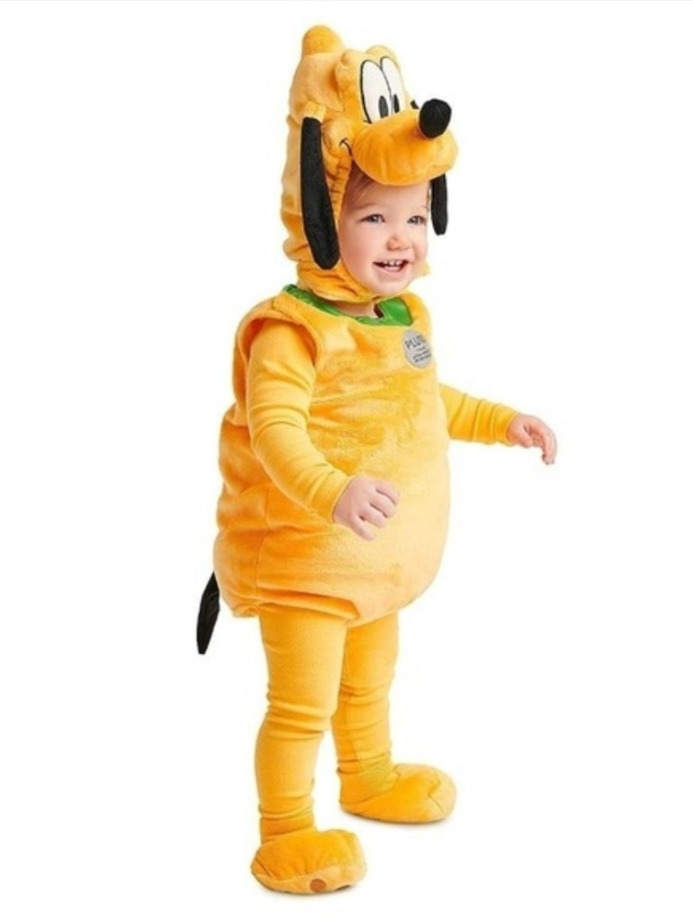 Pluto Plush Infant Halloween Costume - Yellow Disney Costume